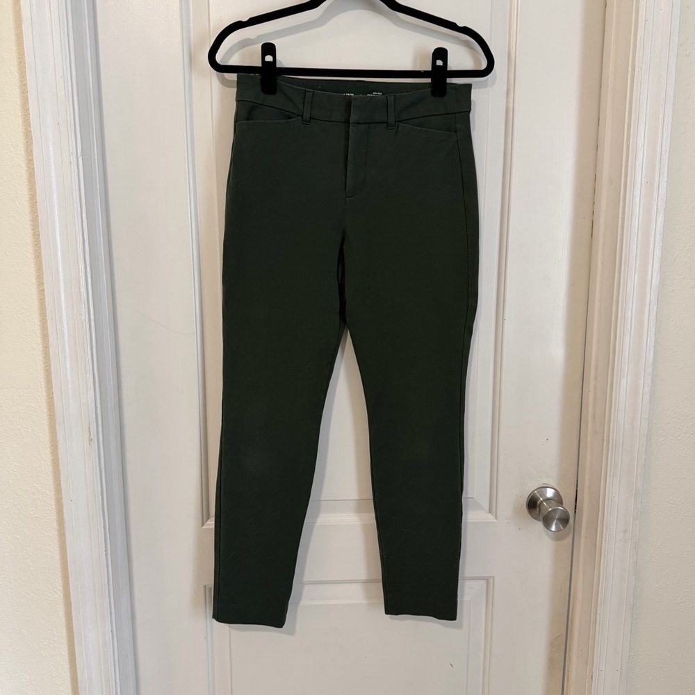 Old Navy Forest Green Pixie Skinny Pants